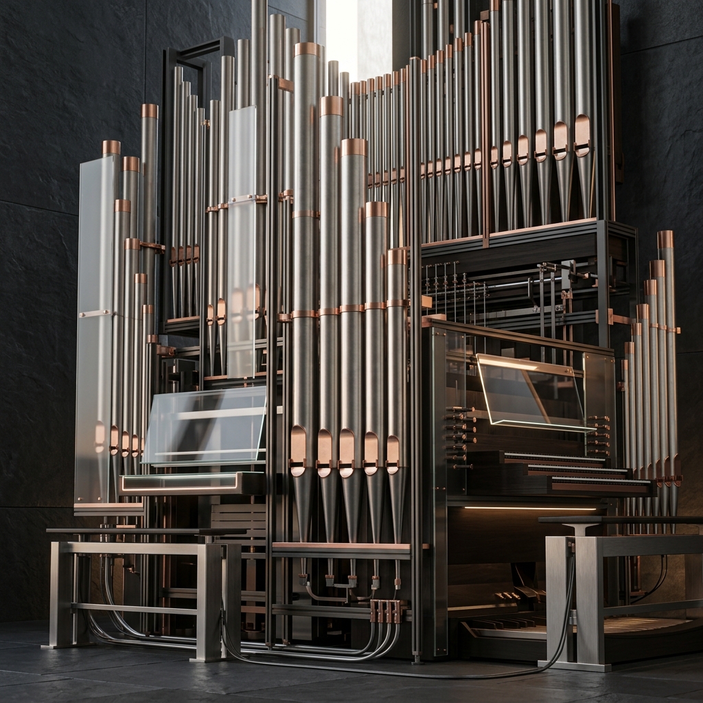 Church Organ Pipes